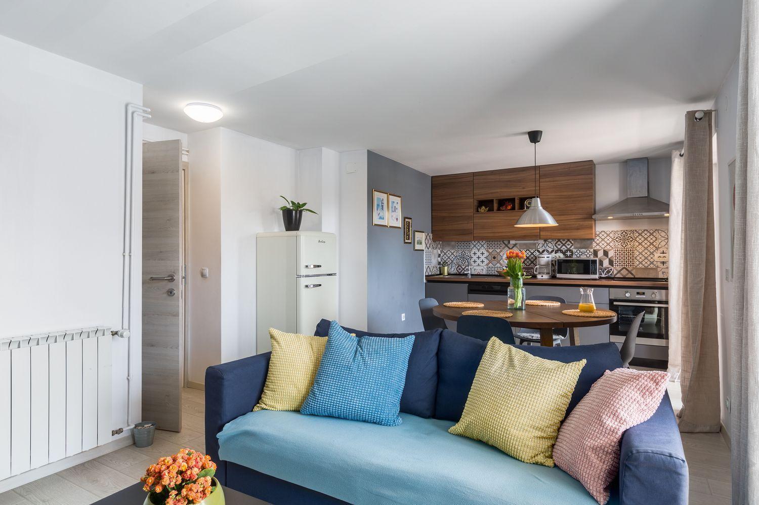 Modernes Mit Meerblick, Stylischem Interieur, Privatem Balkon, Grill, Klima, Wifi Apartmán *